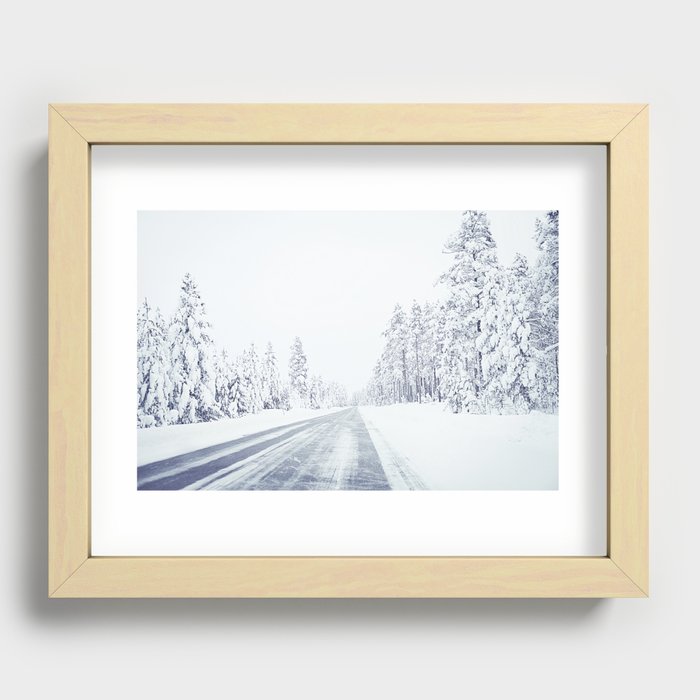 Winter Wonderland  Recessed Framed Print