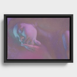 Hel Mort's Women, la Grace endormie Framed Canvas