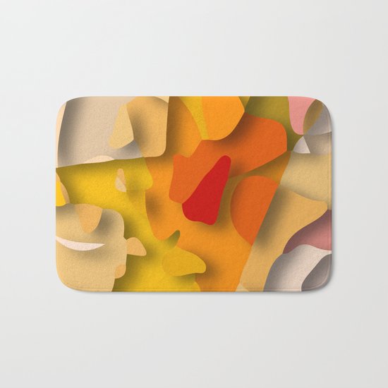 red spot Bath Mat