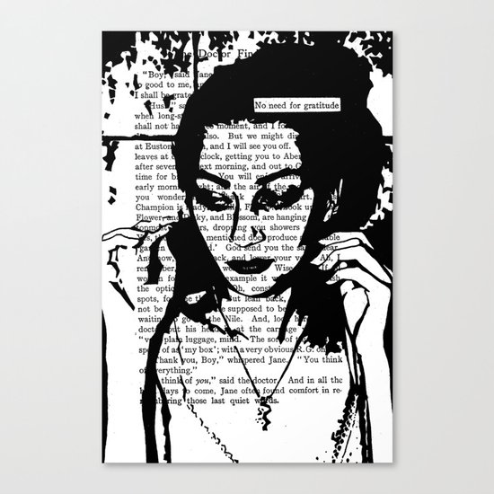No Need For Gratitude Canvas Print