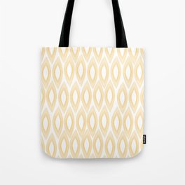 Brown Ovals Abstract Art Tote Bag