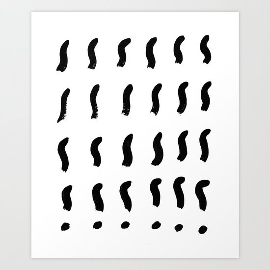 Exclaim Art Print