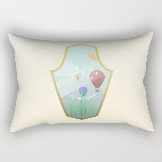 Mirror, mirror, where are you? Rectangular Pillow