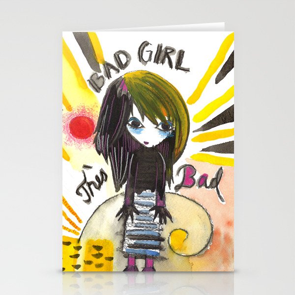 Bad Girl Stationery Cards