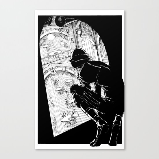 Spy Canvas Print