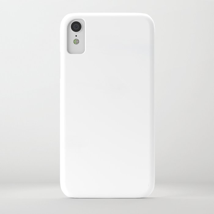 White Blank iPhone Case
