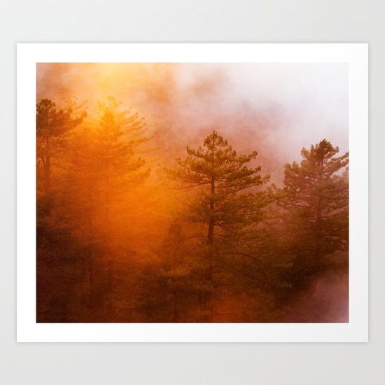 Sunrise Hug Art Print