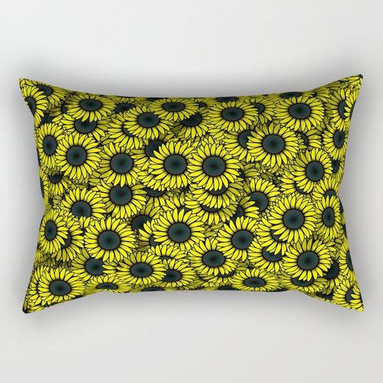 Sunflower Rectangular Pillow