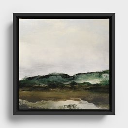 Verte 1 Framed Canvas
