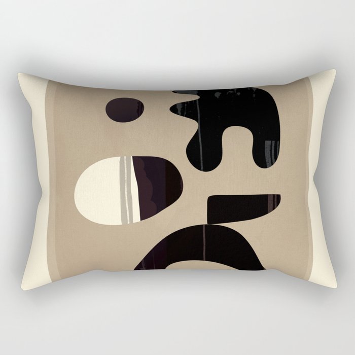 Shape Movement Geometry 04 Rectangular Pillow