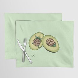 Tortoise Avocado Placemat