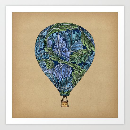 Flight Pattern Art Print