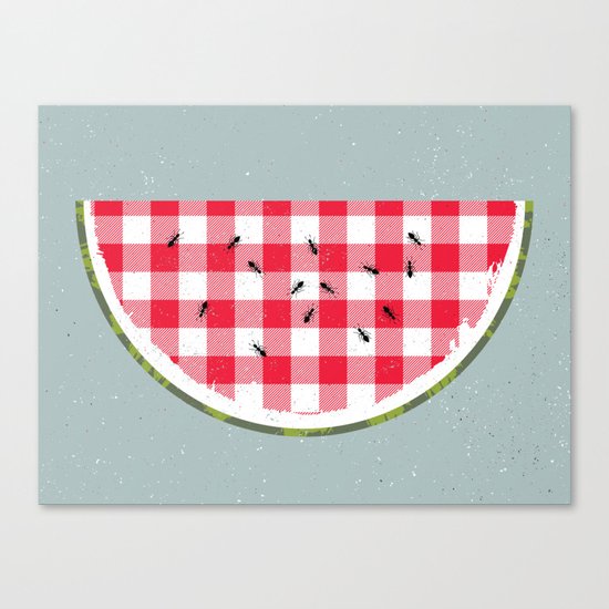 Picnic Canvas Print
