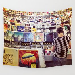 Record Store Wall Tapestry