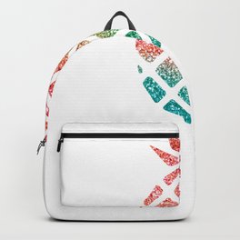 Colorful Pineapples Rainbow Backpack | Graphicdesign, Bluepineapple, Pineappleshirt, Purplepineapple, Pineappledesign, Colorfulpineapples, Goldpineapple, Pinkpineapple, Pineapple, Rainbowpineapple 