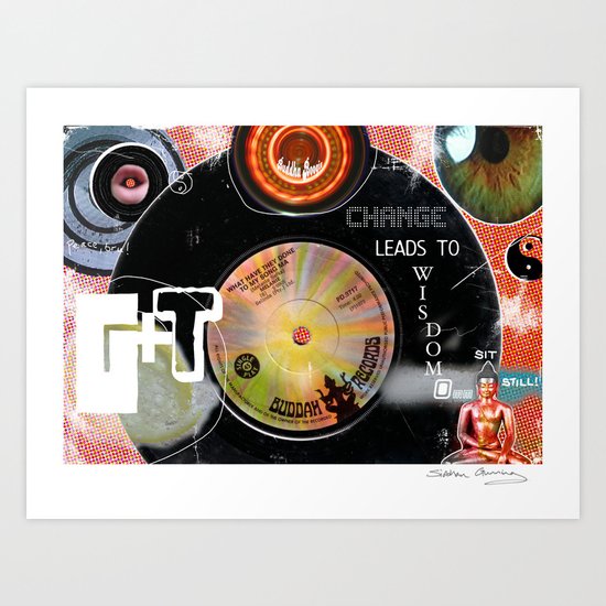 Buddha Boogie Art Print