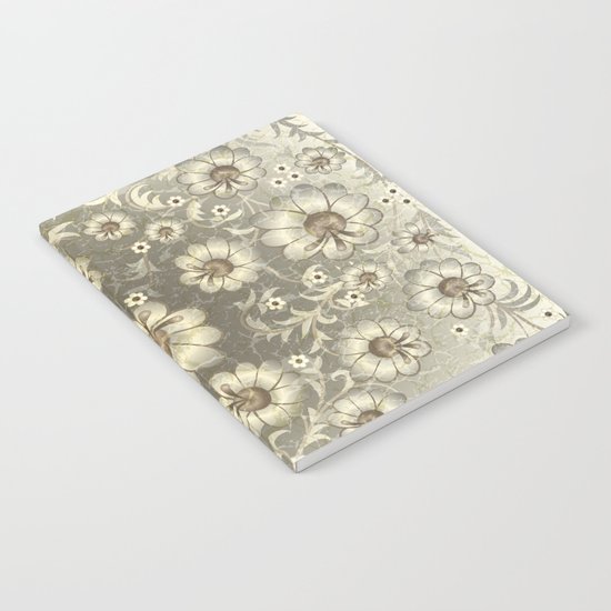 Shabby flowers #12 Notebook