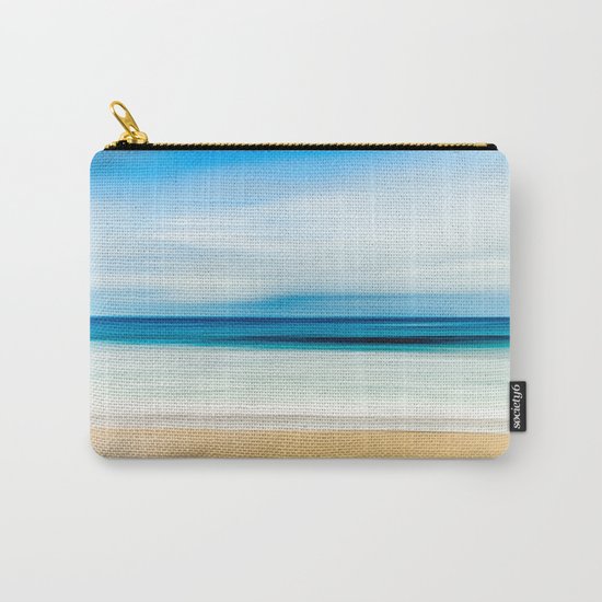 Blurred Beach Carry-All Pouch