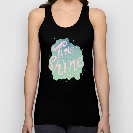 Time To Shine Darling Unisex Tank Top