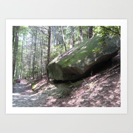 What a Rock Art Print