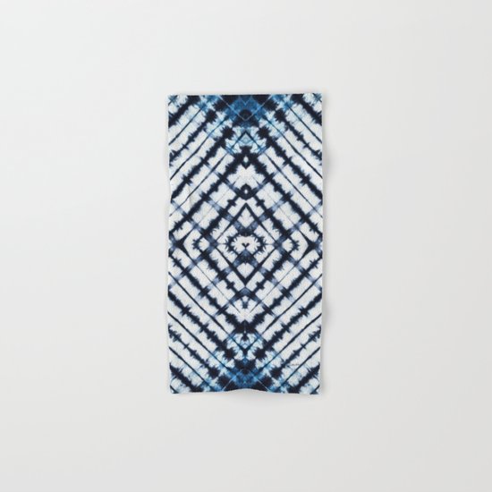 Diamonds Indigo Hand & Bath Towel