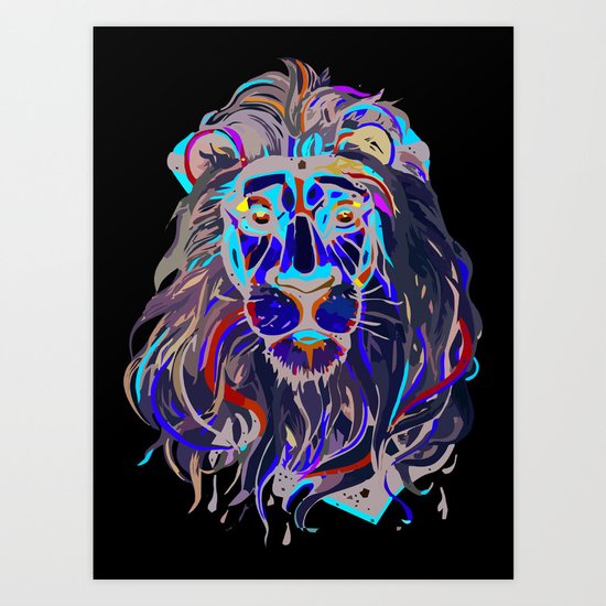 The Lion Art Print