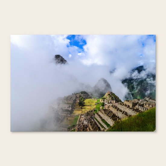 Machu Picchu Canvas Print