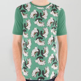 Cat Pattern 2: Electric Boogaloo All Over Graphic Tee