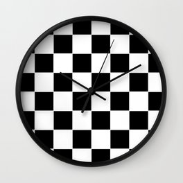 Checkerboard pattern Wall Clock