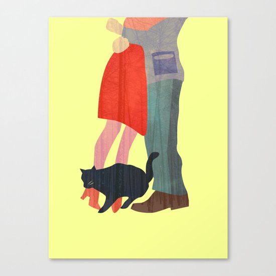 Don't let me go Canvas Print
