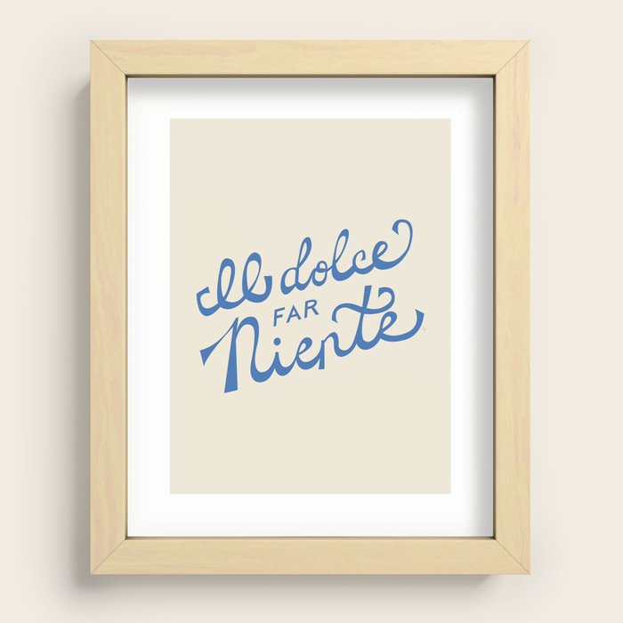 Recessed Framed Print