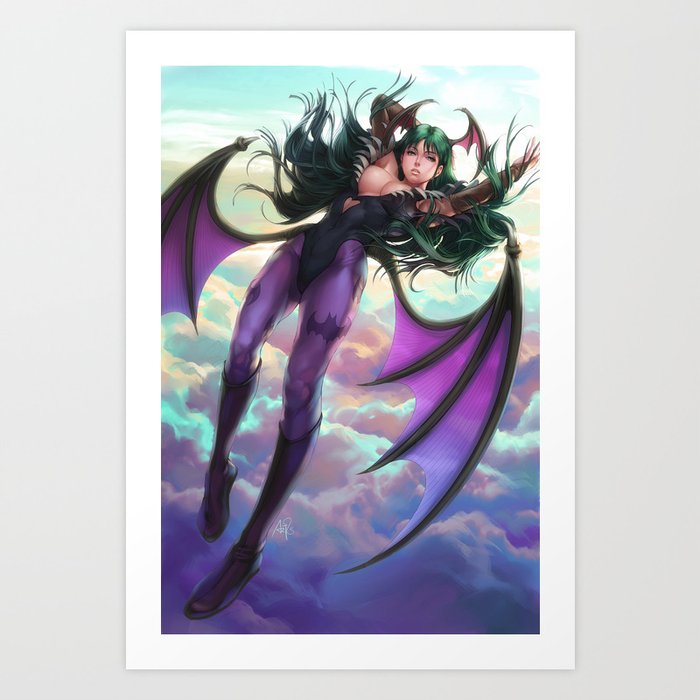 Discover the motif MORRIGAN by Stanley Artgerm Lau as a print at TOPPOSTER