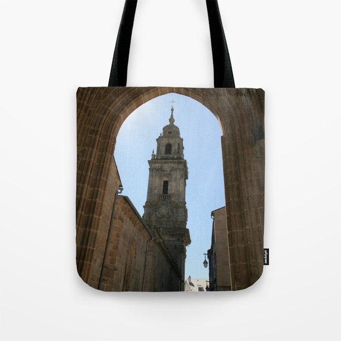 Spain Photography - Beautiful Cathedral In Lugo Tote Bag