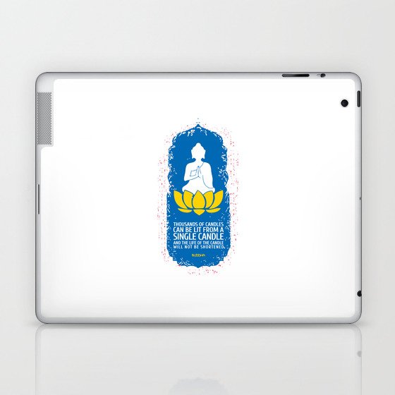 Lotus Buddha Laptop & iPad Skin