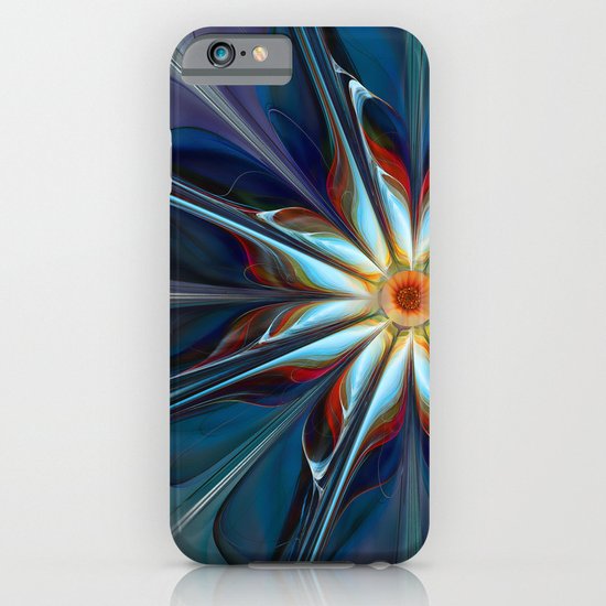 Blue Flower iPhone & iPod Case