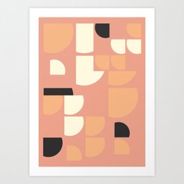 Minimal Geometric 05 Art Print