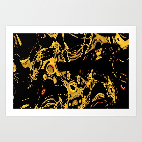 astratto Art Print