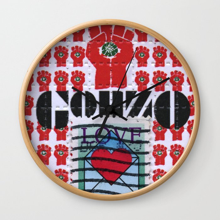 Gonzo Love Wall Clock