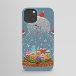Snowball snowman iPhone Case