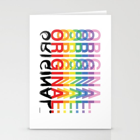Original. Stationery Cards