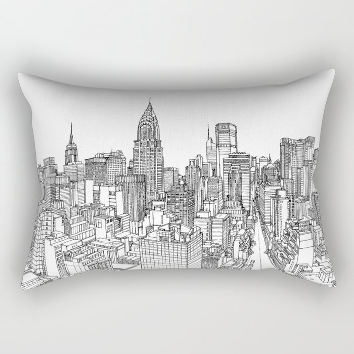 Historical City Rectangular Pillow