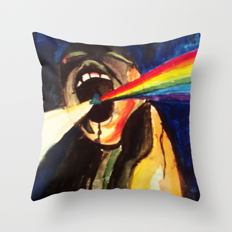 Scream Pink Floyd Throw Pillow By Annifox Society6