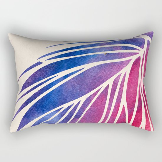 Watercolor Porcupine Rectangular Pillow