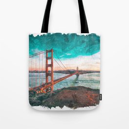 Golden Gate Tote Bag