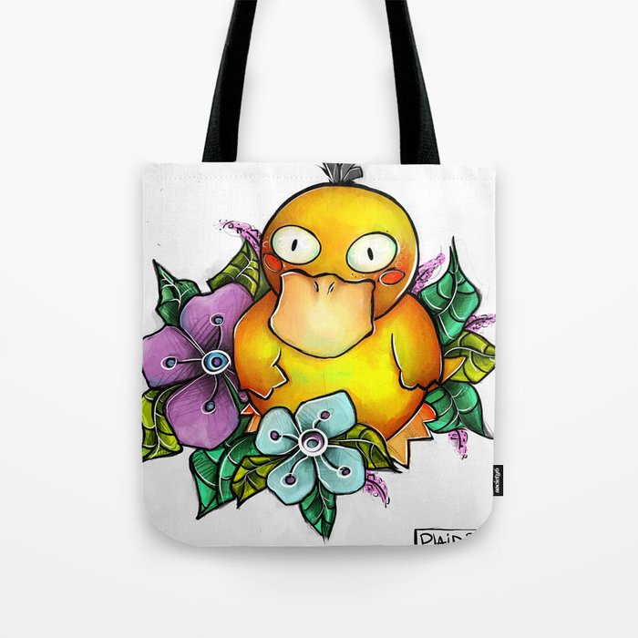 psyduck being psycute tote