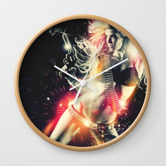 Lure Wall Clock