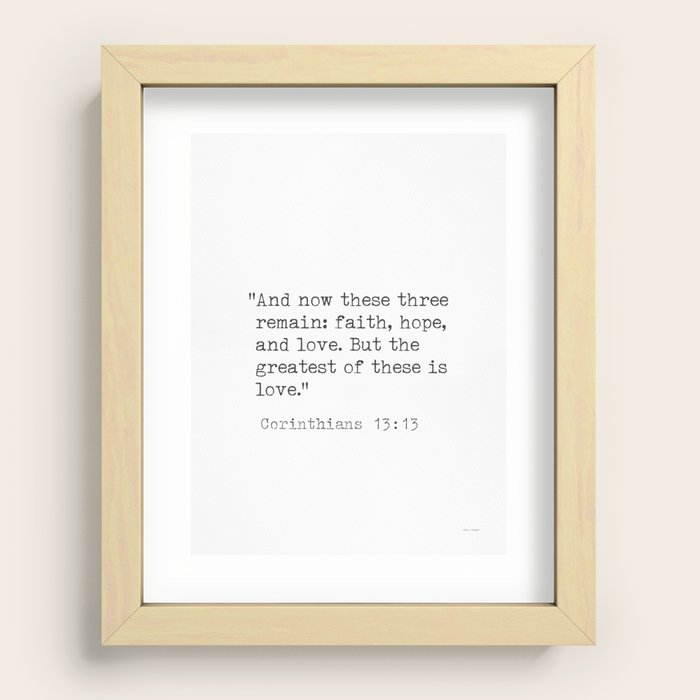 Recessed Framed Print