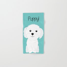 It is a puppy - National Puppy Day Hand & Bath Towel