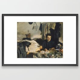 Padre Sebastiano Framed Art Print