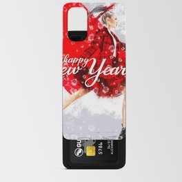 happy new year Android Card Case